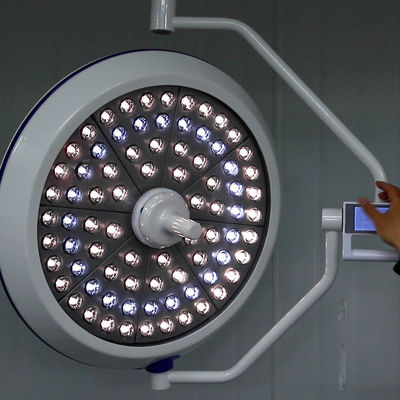 luce portatile di funzionamento della sala operatoria delle ruote della luce 4 di 300mm LED