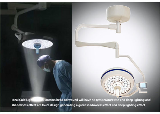 Il soffitto singolo leggero di funzionamento chirurgico della cupola ha montato la luce di funzionamento Shadowless con CE
