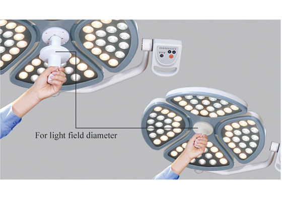 Diametro di funzionamento Shadowless 65cm della lampada della chirurgia di 90VA LED 160000 LUX