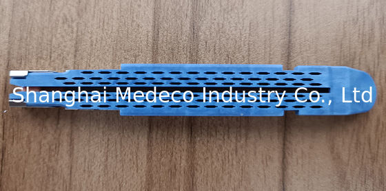 Componente eliminabile delle cartucce per le cucitrici meccaniche lineari della taglierina per uso medico della chirurgia