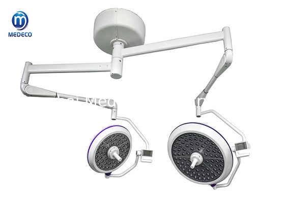 Il soffitto del doppio del LED ha montato la luce medica chirurgica di funzionamento della lampada Shadowless
