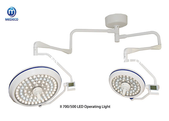 Il soffitto del doppio del LED ha montato la luce medica chirurgica di funzionamento della lampada Shadowless