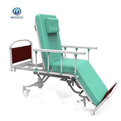 Sedie 200cm x 70cm x 60cm di emodialisi di verde del letto di ospedale